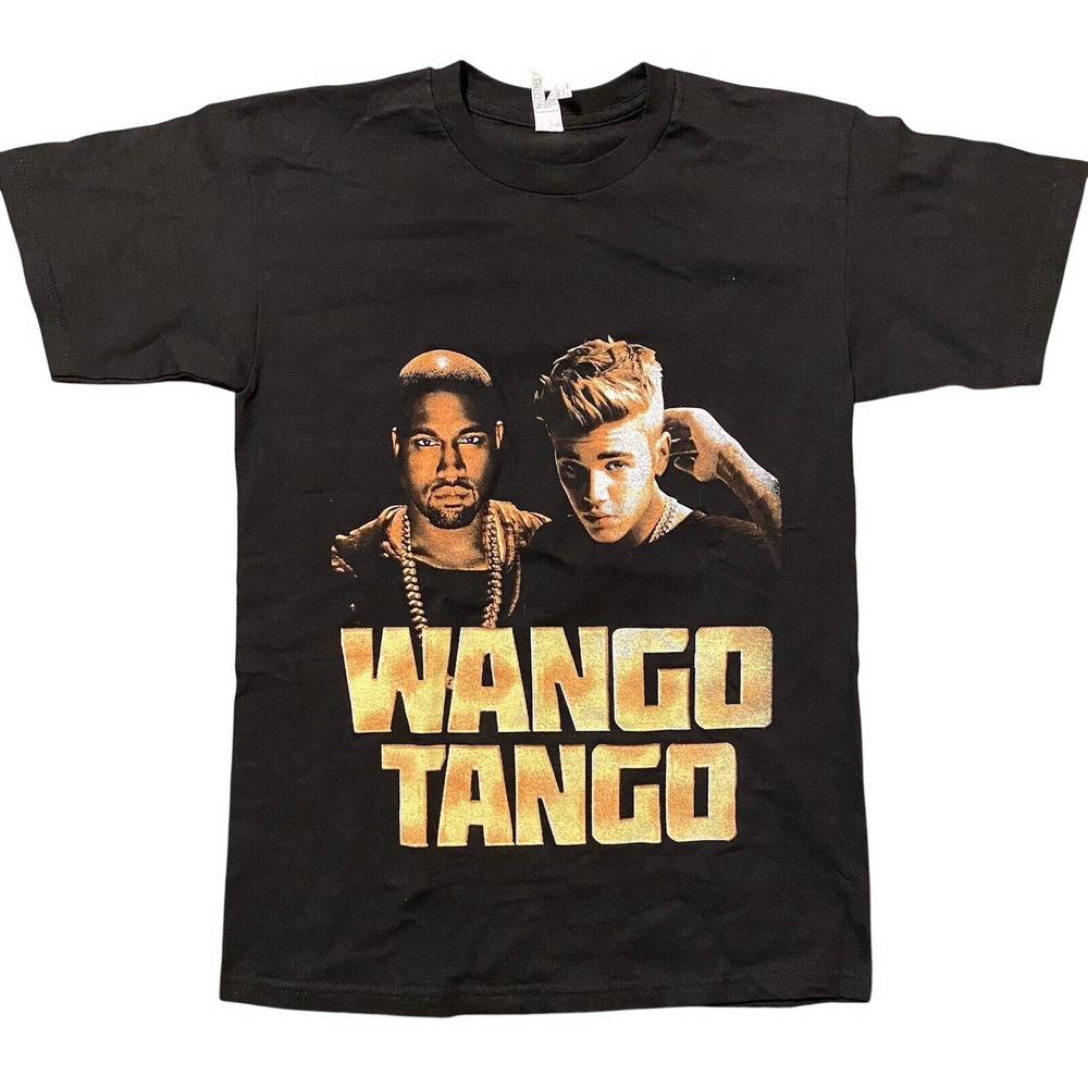 Wango Tango Sold out T-shirt Kanye West Justin Bieber 2015 black size S Small